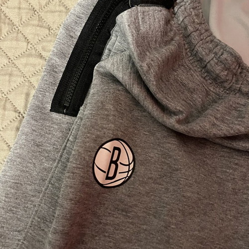 Nike NBA pants grey size XL like new Brooklyn Nets