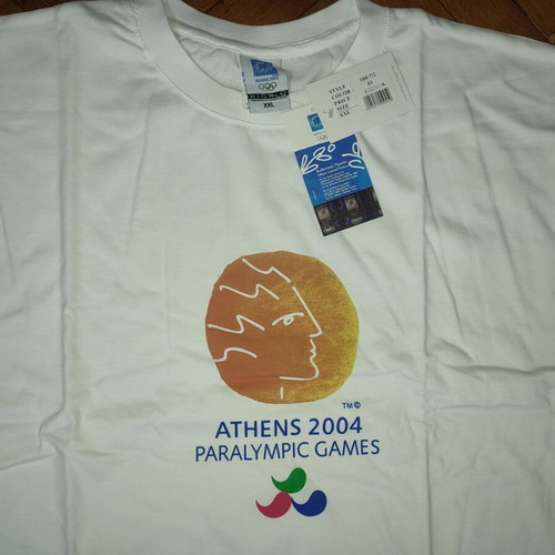 Athens Paralympics 2004 Shirt new, official licensed product XXL