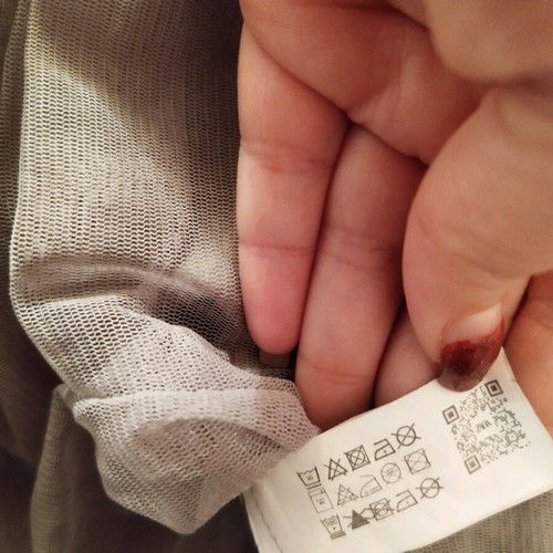 Φόρεμα Zara γκρι σαν καινούργιο, μέγεθος 104 cm για 4 ετών