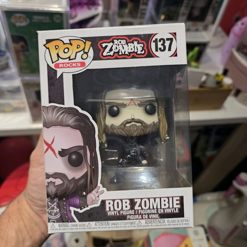 Funko Pop! Rob Zombie rare, like new collectible