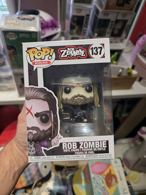 Funko Pop! Rob Zombie rare, like new collectible