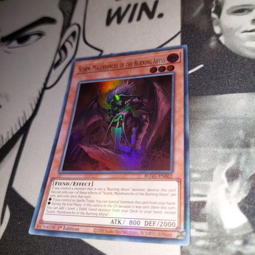 Scarm, Malebranche of the Burning Abyss card like new