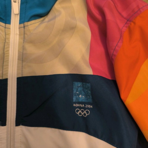Collectible Athens 2004 Olympic Games Adidas jacket like new size Medium