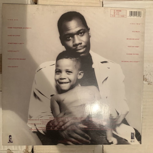 Will Downing Come Together As One vinyl album used, R&B soul