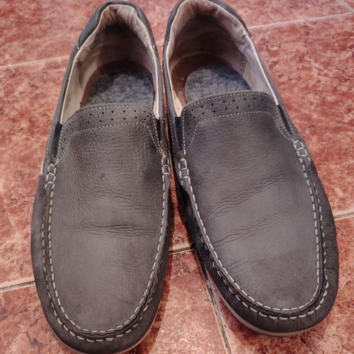 Lumberjack men's shoes size 46 used, natural leather, casual style