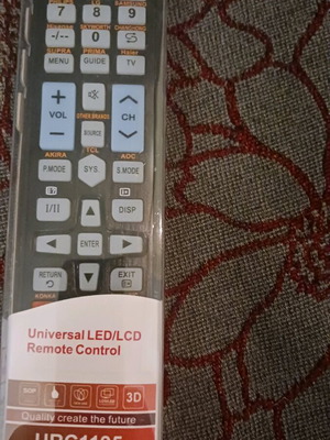 Universal remote control for nova and ote new, code urc1195