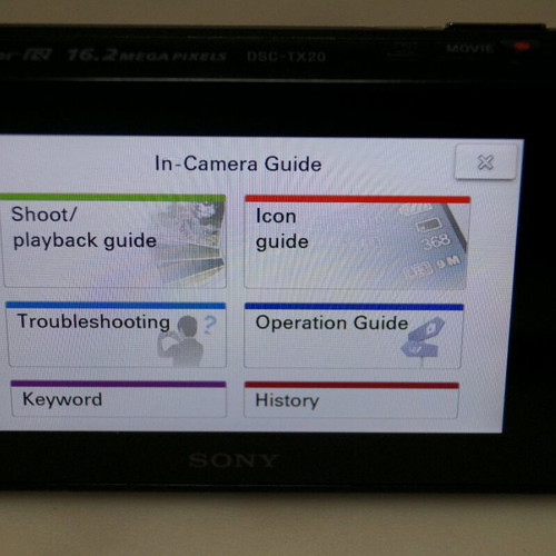 Sony Cyber-Shot DSC-TX20 like new compact digital camera