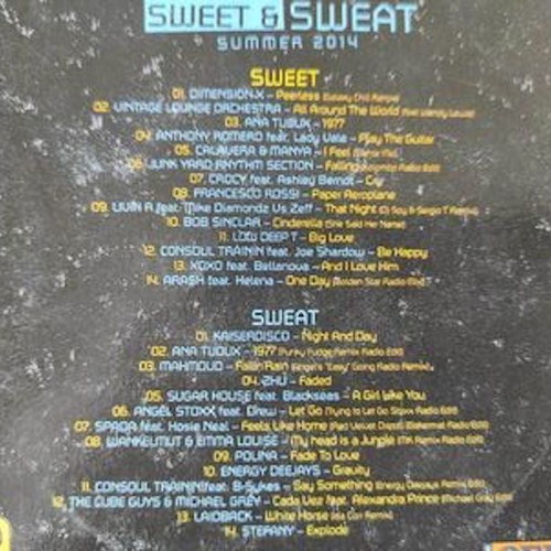 Sweet & Sweat Summer 2014 2 CD new