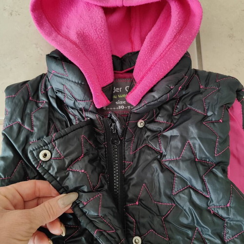 Sprider girls girls' vest with hood like new, size 10