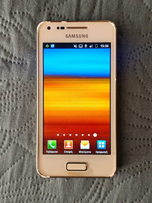 Samsung Galaxy S advance used with full accessories