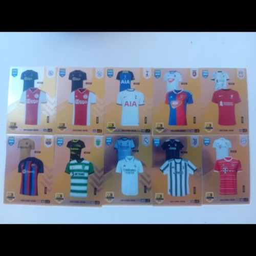 Panini FIFA 365 Adrenalyn 365 Second Skin collectible cards pack of 8 used