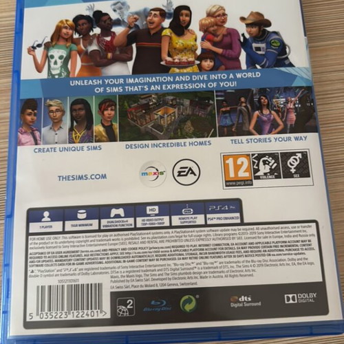 The Sims 4 PlayStation 4 game like new