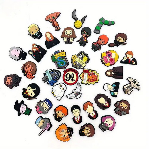 Harry Potter Jibbitz Charms σετ 37 καινούρια