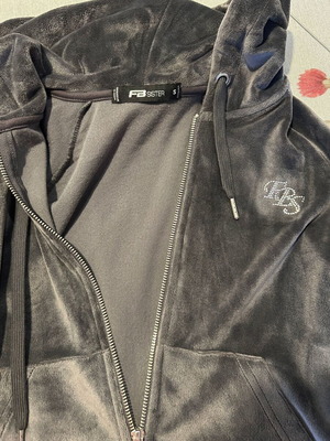 FB Sister women's hoodie sweatshirt, gray