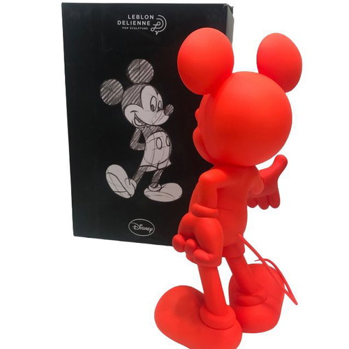 Leblon Delienne Mickey Welcome collectible figure Neon Orange new
