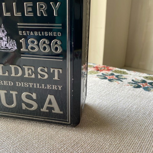Vintage Jack Daniel metal collectible box used
