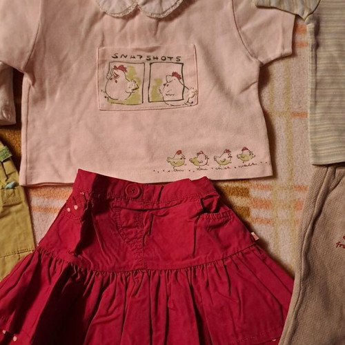 Girls clothing used, pack from 3 months to 3 years