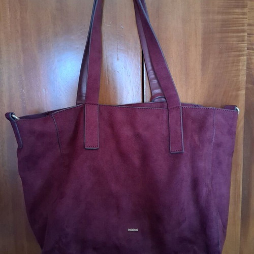 Castor shoulder bag like new, burgundy, spacious