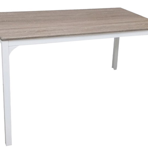 Liberta Veso Table 120x70x75cm like new, melamine and metal