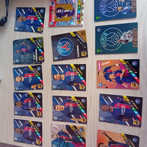 PSG Cards 2024 and 2025 like new