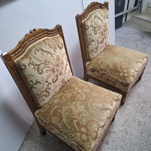Σετ 2 vintage πολυθρόνες, 90x50x50 εκ.