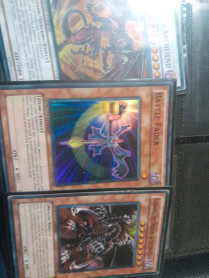 Yu-Gi-Oh! cards 3 like new, limited and super rare