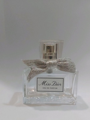 Miss Dior perfume bottle used, empty 30ml