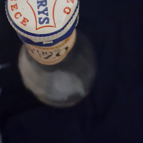 Botrys Ouzo bottle vintage used, collectible rare
