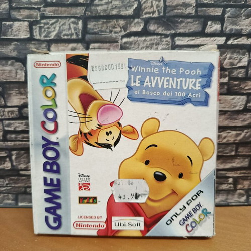 Nintendo Game Boy Color Winnie the Pooh LE Avventure new