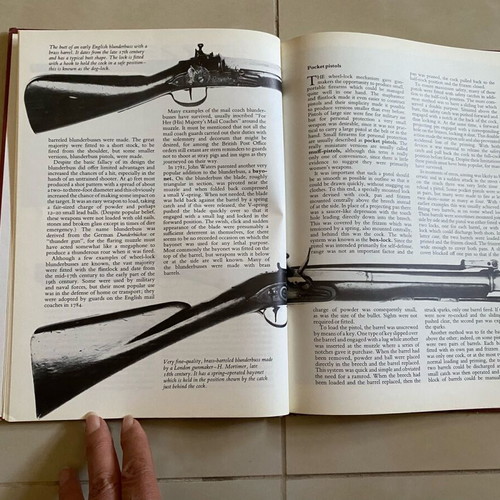 Firearms book in excellent condition, English language