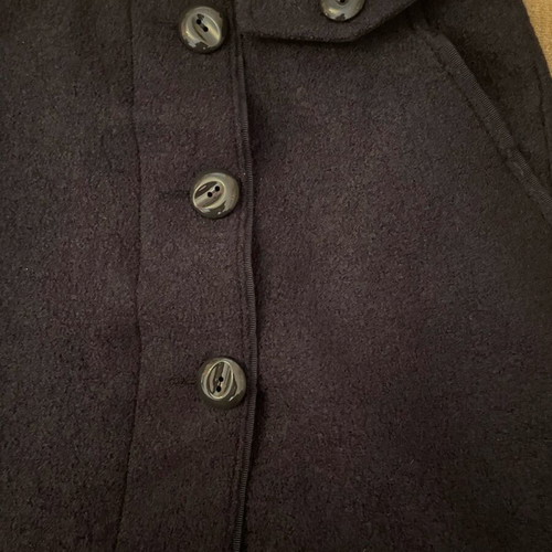 Marella sport wool skirt like new, dark blue, size medium