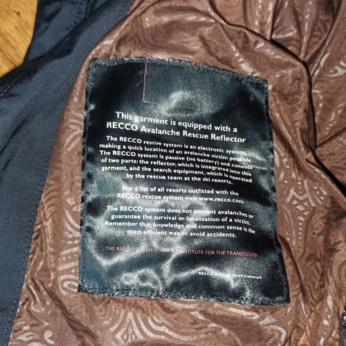 The North Face women's winter goose down jacket used, size small