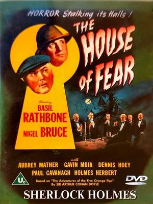 Sherlock Holmes The House of Fear DVD μεταχειρισμένο, χωρίς υπότιτλους
