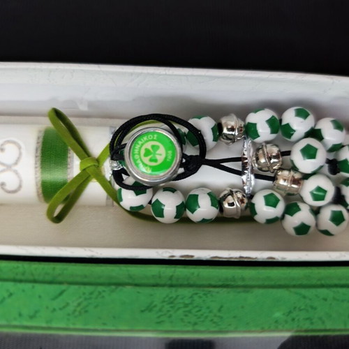 Panathinaikos 00s Candle New with Gift Komboloi
