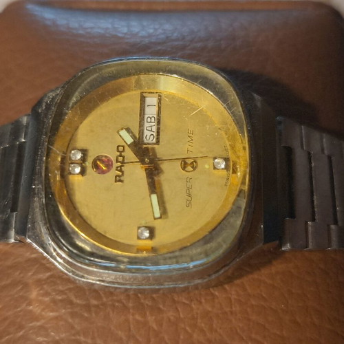 Rado Super Time vintage automatic wristwatch, 1970s