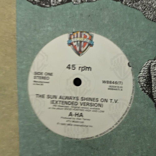 A-ha The Sun Always Shines On T.V. 12" vinyl single used, pop