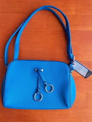 Pelletteria Veneta shoulder bag blue electric new