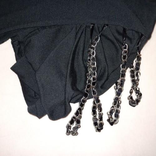 Zu Elements black top blouse like new, size L