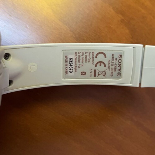 Sony WH-CH500 wireless headphones like new