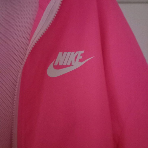 Nike windbreaker jacket new, pink, size M