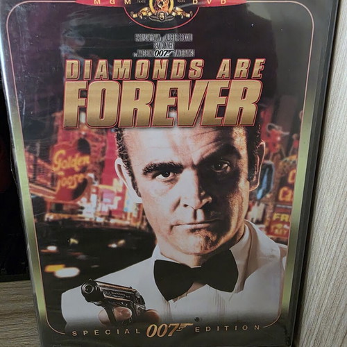 James Bond 007 Diamonds Are Forever DVD, special edition, factory sealed