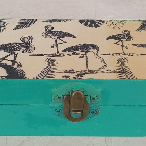 Wooden box new, gift idea for teacher