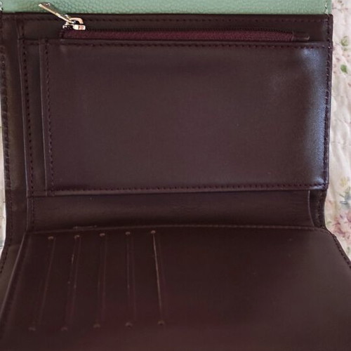 Wallet new turquoise, size 10/15, in box