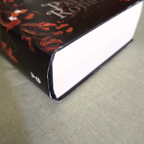 The Wise Man's Fear by Patrick Rothfuss hardcover book like new, English