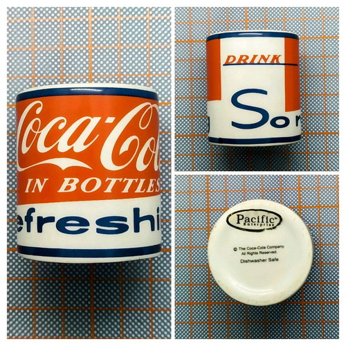 Porcelain Coca-Cola toothpick holder new