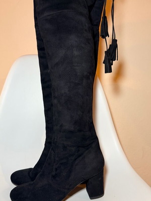 Maki’s Kotris boots suede leather black women's size 39 used