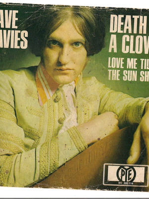 Dave Davies Death Of A Clown σπάνιο συλλεκτικό εξώφυλλο μεταχειρισμένο, γερμανικής κατασκευής