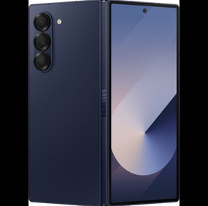 Samsung Galaxy Z Fold6 με AI - (12GB/256GB) Navy Μπλε Refurbished Grade A με δύο θήκες MAGSAFE