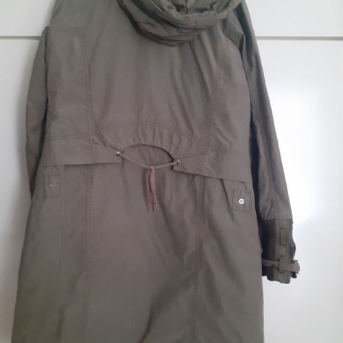 BSB long jacket like new, olive color, size S
