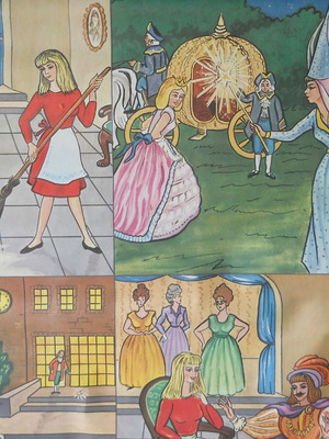Old School Map Cinderella used